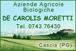 AZIENDE AGRICOLE BIOLOGICHE DE CAROLIS MORETTI - Cascia (PG)